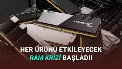 RAM Tutarları Katlanarak Artmaya Başladı: Ekran Kartları Ucuzlarken Niçin RAM Tutarları Artıyor? 5 RAM Fiyatları Katlanarak Artmaya Başladı: Ekran Kartları Ucuzlarken Neden RAM Fiyatları Artıyor?