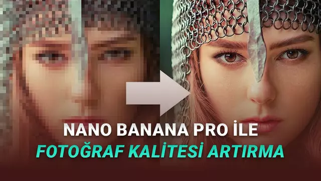 Nano Banana Pro, Binlerce Liralık Uygulamaların İşini Ücretsiz Yapıyor (Eski Fotoğraflarınızı 4K Kaliteye Yükseltebilirsiniz)