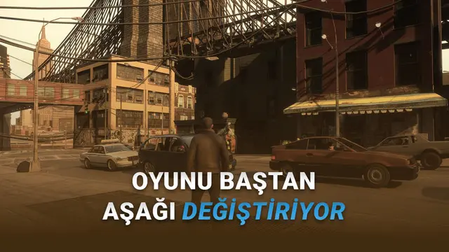 GTA 4'ün Grafiklerini GTA 5 Seviyesine Getiren Mod Yayımlandı [Video]