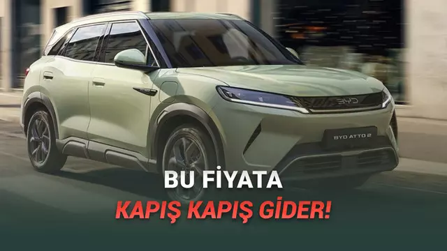 BYD'nin Yeni Elektrikli Arabası ATTO2, Efsane Fiyatıyla Türkiye'de: İşte Özellikleri!