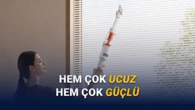 %90 Daha Ucuza Dyson Benzeri Performans Sunan Yeni Xiaomi Dikey Süpürge Tanıtıldı