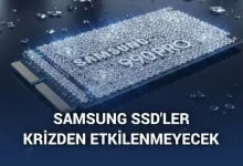 Samsung'dan keyiflendiren açıklama: SSD’ler RAM krizinden etkilenmeyecek