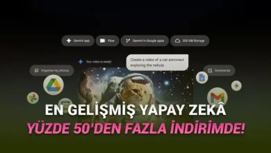 Google'ın Suni Zekâ Paketlerine Kısa Süreliğine %50 İndirim Geldi (Bu Fırsatı Kaçırmayın) 1 Google'ın Yapay Zekâ Paketlerine Kısa Süreliğine %50 İndirim Geldi (Bu Fırsatı Kaçırmayın)