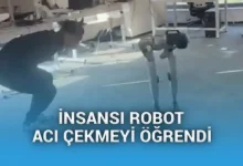 İnsansı robot artık kasığa tekme vurmanın acısını biliyor [Video]
