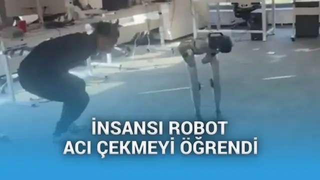 İnsansı robot artık kasığa tekme vurmanın acısını biliyor [Video]