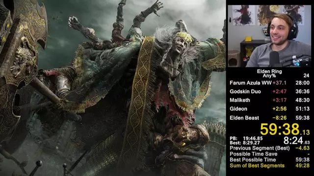 Elden Ring'de Dünya Rekoru: Oyun 1 Saatte Bitirildi [Video]