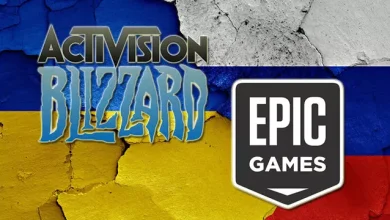 Activision Blizzard ve Epic, Rusya'da Satışları Durdurdu