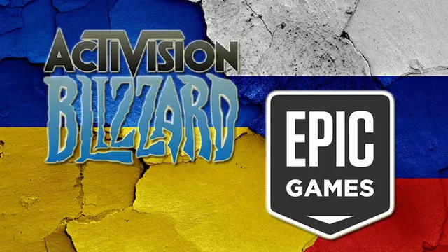 Activision Blizzard ve Epic, Rusya'da Satışları Durdurdu