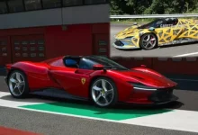 Ferrari Daytona SP3 Kamuflajla Test Edilirken Görüntülendi