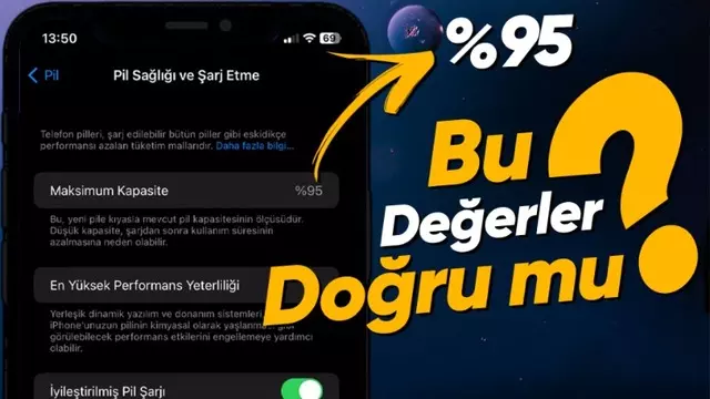 iPhone'daki Gerçek Pil Sağlığı Nasıl Kontrol Edilir?