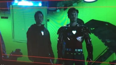 Doctor Strange'in Iron Man Zırhı Giydiği Sahneden Fotoğraf