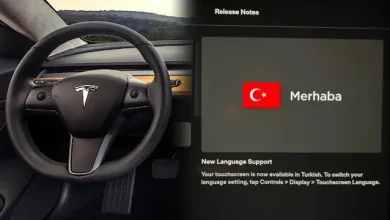 Tesla Araçlara 'Türkçe Dil Desteği' Geldi