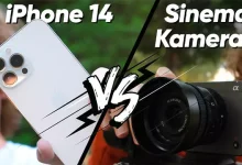 iPhone 14 Pro vs Sony FX30 Sinema Kamerası
