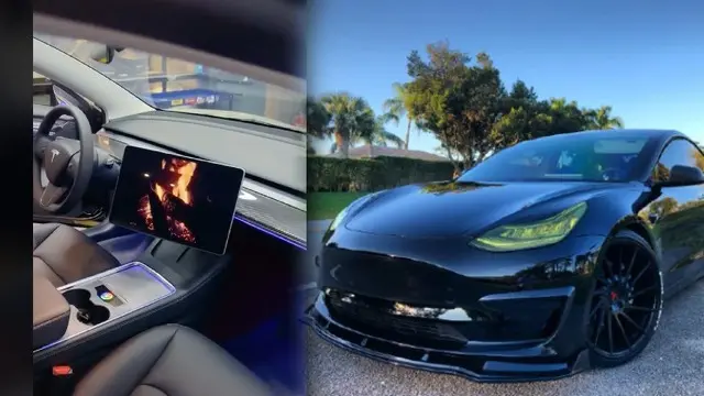 Tesla Model 3'ün İçine Yapılan Modifiye Beğeni Topladı