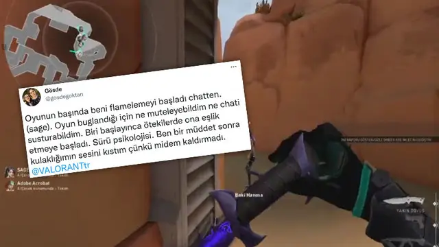 VALORANT'ta Kadın Oyuncuya Yönelik Mide Bulandıran Taciz