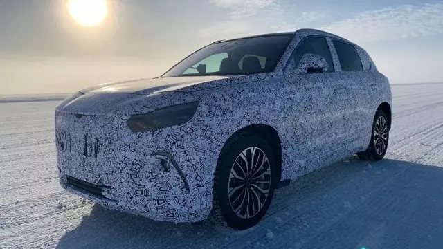 TOGG'un Karlı Yollardaki Testlerinden Görüntüler Paylaşıldı