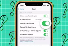 iPhone Safari Çerez Kullanımı Aktif Etme ve Engelleme