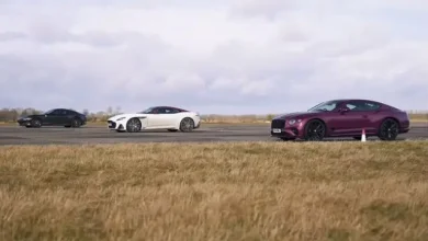 Ferrari Roma, Bentley GT ve Aston Martin DBS Drag Yarışı