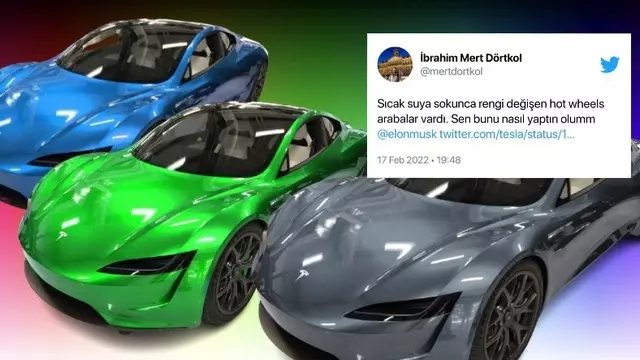 Tesla, 'Renk Değiştirme' Videosu ile Takipçilerini Trolledi