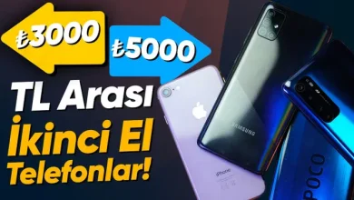 3000 - 5000 TL Arası En İyi İkinci El Telefonlar