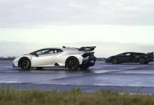Lamborghini Huracan STO ve Aventador SVJ Drag Yarışı