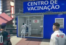 GTA 5 Oyuncuları Aşı Olmak İçin Kuyruklar Oluşturdu [Video]