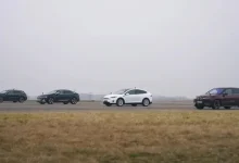 BMW iX ve Tesla Model X ve Audi e-tron S ve Mercedes EQC