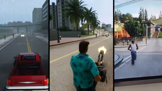 GTA Definitive Edition'ın İlk Oynanış Videoları Paylaşıldı