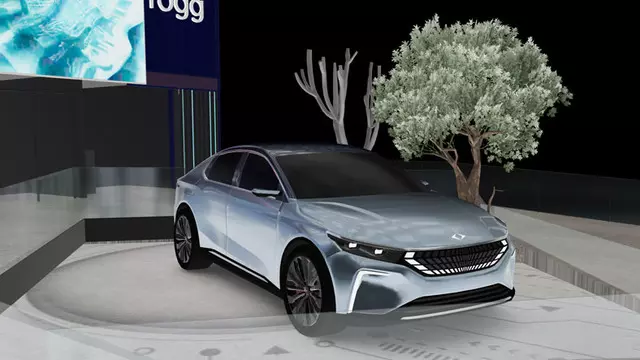TOGG'un Yeni Sedan Modeli, 3D Olarak Sanal Ortama Aktarıldı