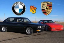 1987 Model Porsche ve BMW Drag Yarışında Kozlarını Paylaştı
