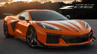 2023 Chevrolet Corvette Z06, Bir Otoparkta Görüntülendi