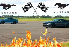 Mustang Shelby GT500 ve CS850GT Tozu Dumana Kattı