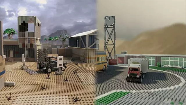 Call of Duty Haritaları, LEGO'larla Yeniden İnşa Edildi