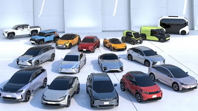 Toyota, Tam 16 Adet Elektrikli Araba Tanıttı