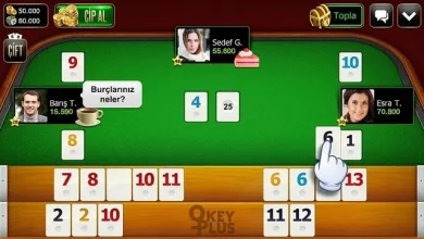 Okey Plus Alternatifi 10 Mobil Masa Oyunu