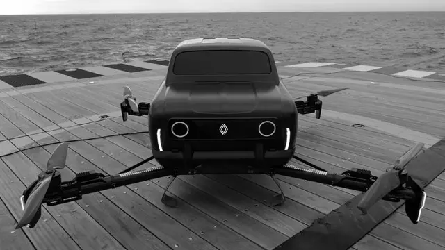 Renault, Uçan Otomobili AIR4'u Tanıttı 1 Renault, Uçan Arabası AIR4'u Tanıttı