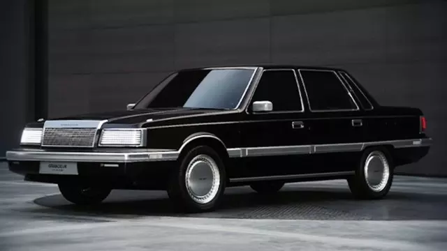 Hyundai'nin Retro Konseptli Grandeur'una Yakından Bakın