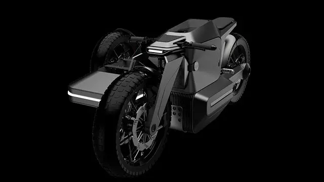 Fütüristik Elektrikli Motosiklet 'AOE Bike' Tanıtıldı