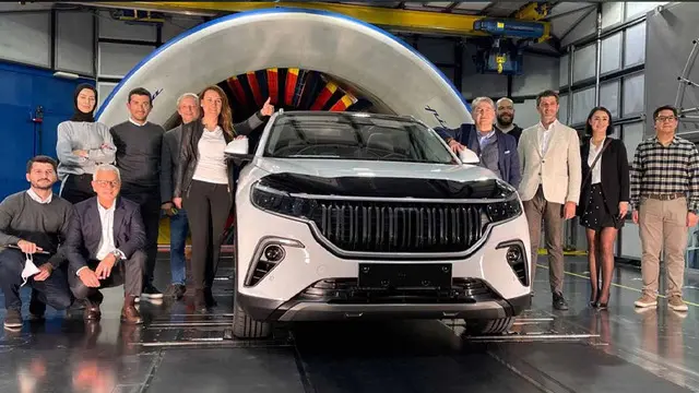 TOGG, İstanbul Park'ta Test Sürüşüne Çıktı