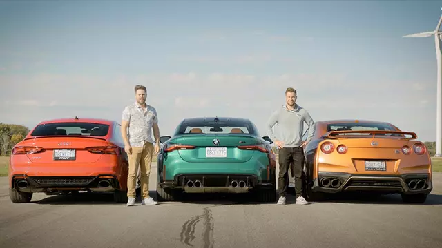 BMW M4 xDrive, Nissan GT-R ve Audi RS5 Drag Yarışında 1 BMW M4 xDrive, Nissan GT-R ve Audi RS5 Drag Yarışında