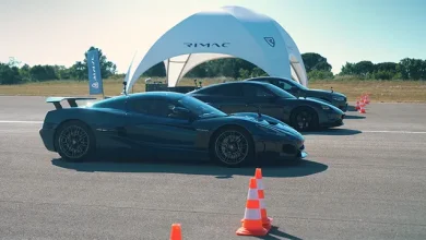 M5 Competition,Taycan Turbo S ve Rimac Nevera Drag Yarışında 6 M5 Competition,Taycan Turbo S ve Rimac Nevera Drag Yarışında
