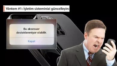 Bu Aksesuar Desteklenmiyor Olabilir Sorunu Nasıl Çözülür?