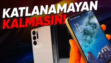 Katlanma İzi Bile Olmayan Katlanabilir Telefonlar