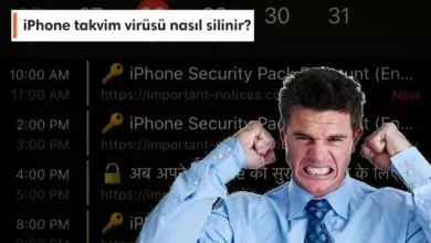 iPhone Takvim Virüsü Iyi mi Silinir? 10 iPhone Takvim Virüsü Nasıl Silinir?