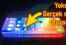 Apple, 'Tamamen Ekrandan Oluşan iPhone' İçin Patent Aldı