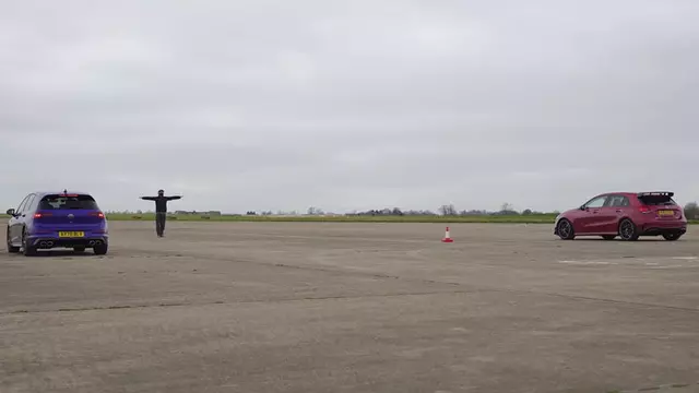 Mercedes-AMG A45 S vs Golf 8 R - Kalkış Yarışı [Video]