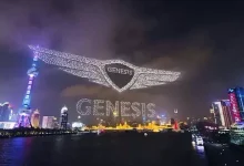 Genesis'ten Dünya Rekoru Kırdıran Drone'lu Tanıtım