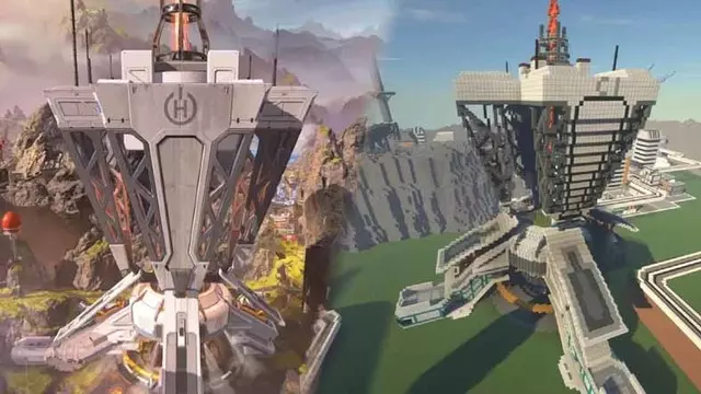 Apex Legends Haritası, Minecraft'ta Yeniden İnşa edildi
