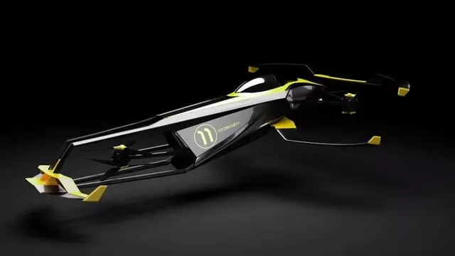 Hidrojenle Çalışan Uçan Formula 1 Aracı Tasarlandı 1 Hidrojenle Çalışan Uçan Formula 1 Aracı Tasarlandı