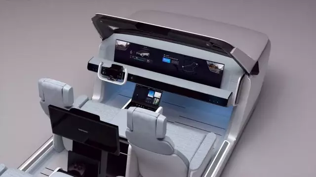 Samsung'dan Araç Kokpit Konsepti (Video)